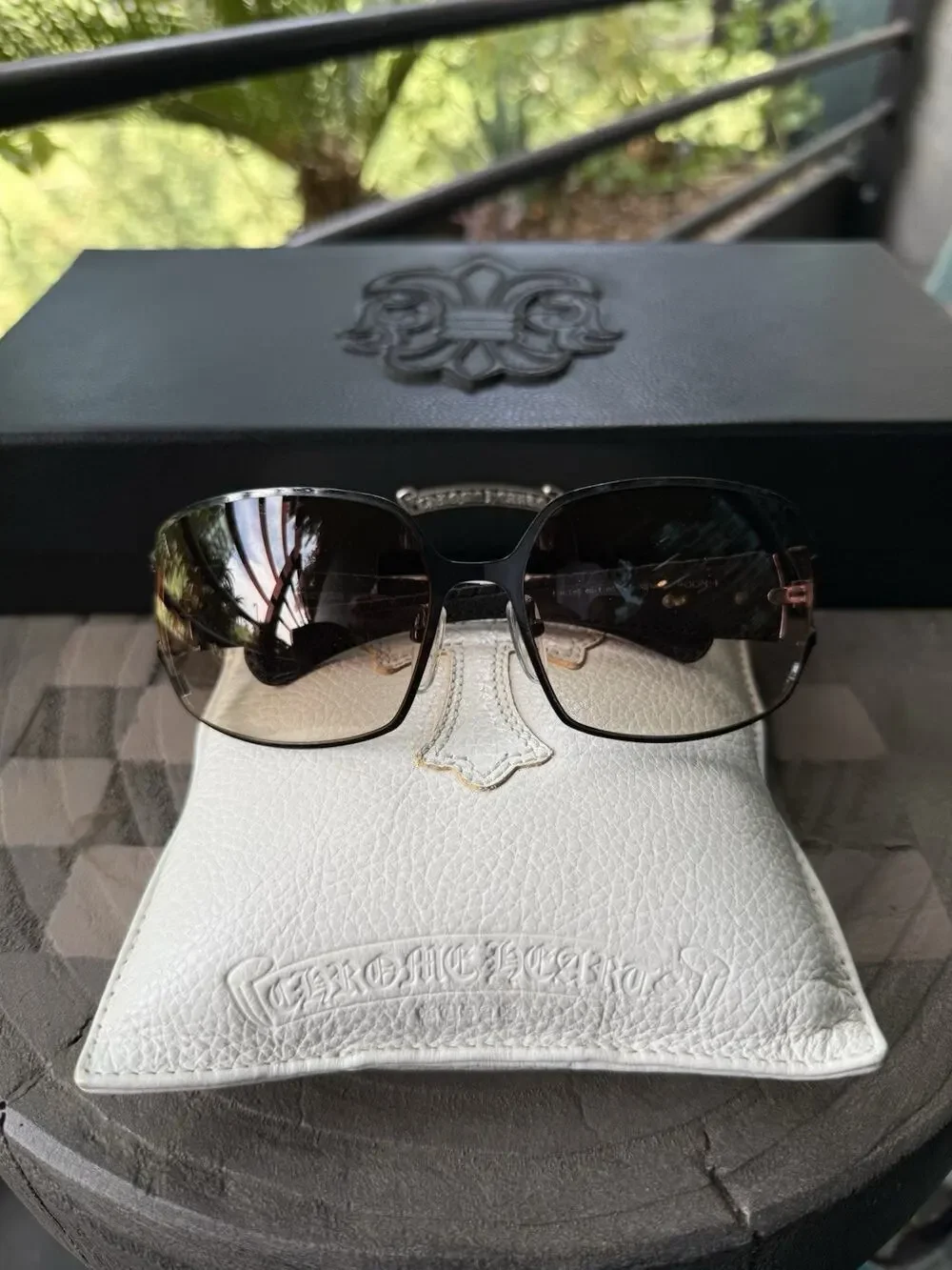 Chrome Hearts POON I Diamond 86/100 Limited Edition Eyeglasses Rare Vintage